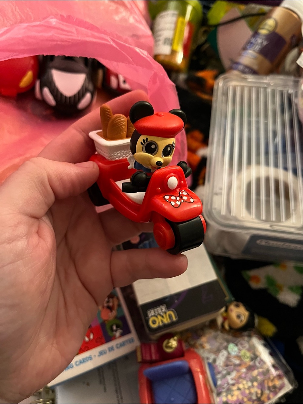 Minnie Mouse Disney Doorables Vehicle - Red Scooter Vehicle